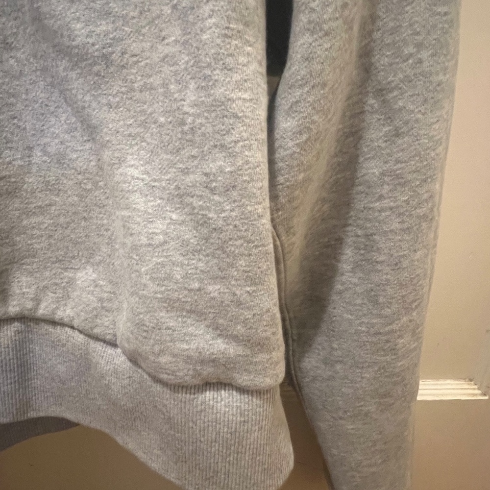 Vuori gray zip up hooded sweatshirt - Picture 2 of 6
